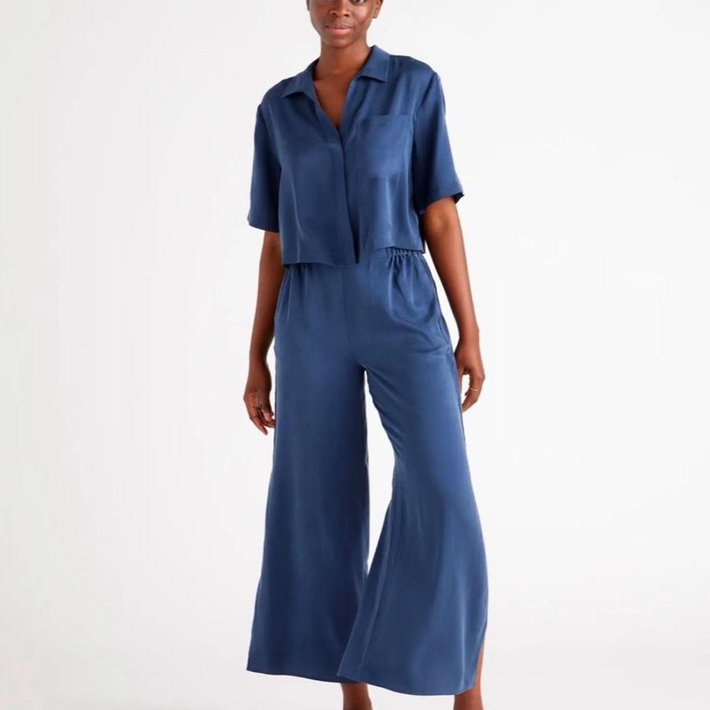 100% Washable Silk Quince Pajama Set